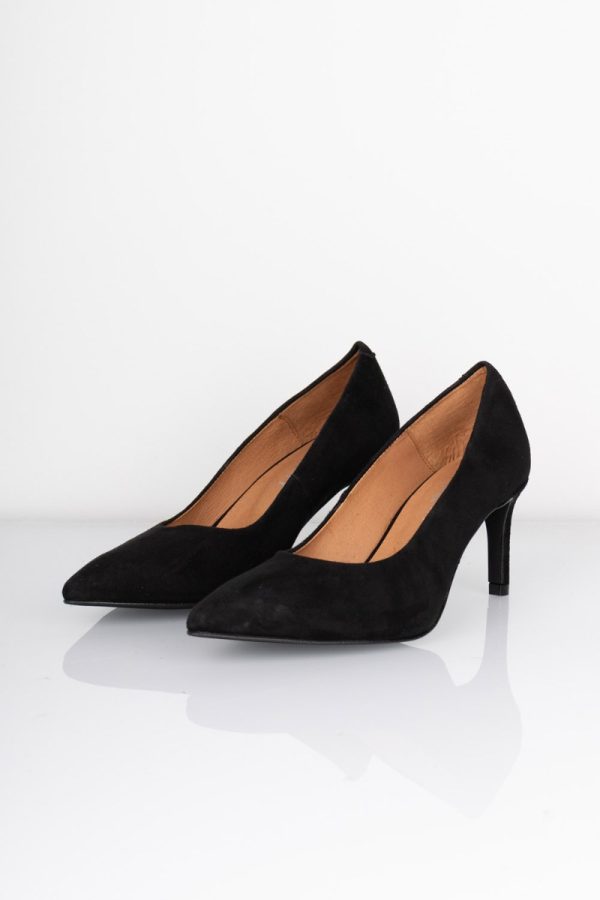 Pavement - Stiletter - Nubia - Black Suede (Levering til start september)