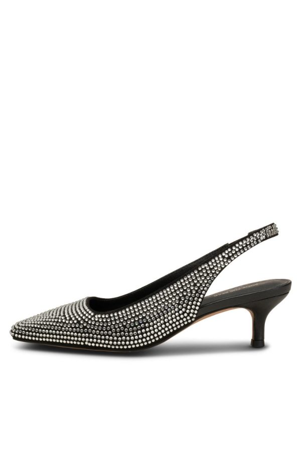 Shoe The Bear - Stiletter - Maxine Slingback Crystal - Black