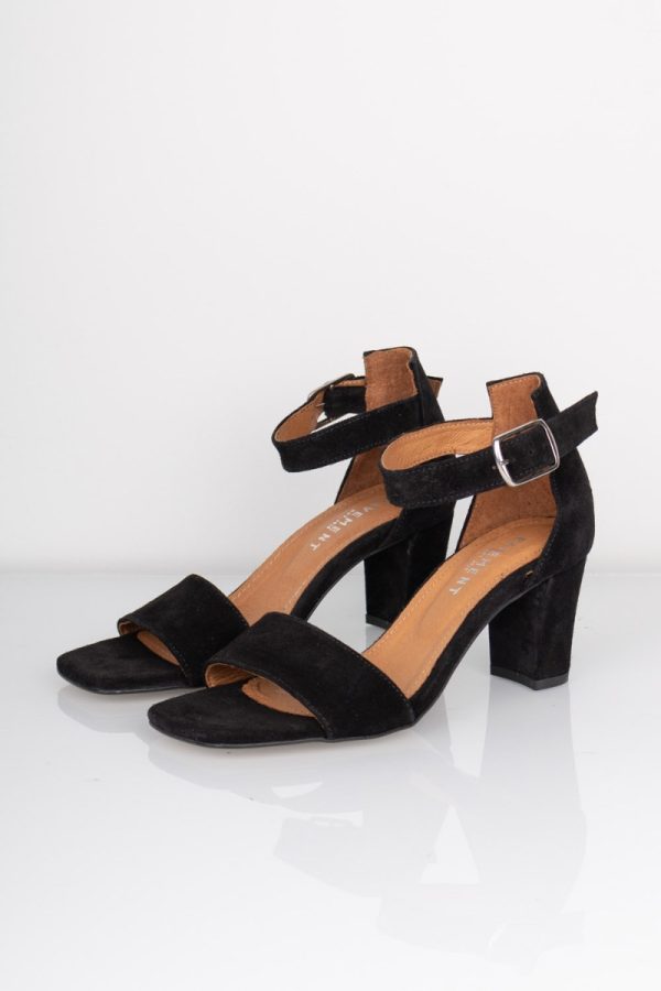 Pavement - Stiletter - Lykke - Black Suede