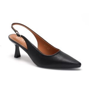 Sabrina dame slingback stiletter 8269 - Black