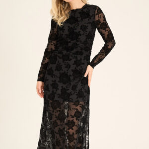 A-View - Kjole - Claudine Dress - Black (Levering slut september)